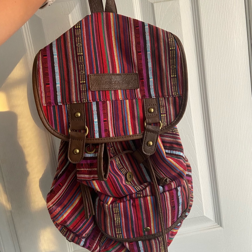 Rainbow American Eagle backpack